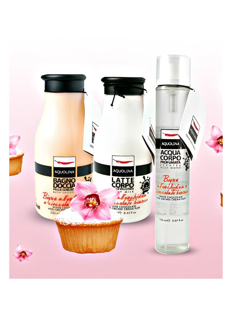 Bigne Orchidea e Cioccolato Bianco