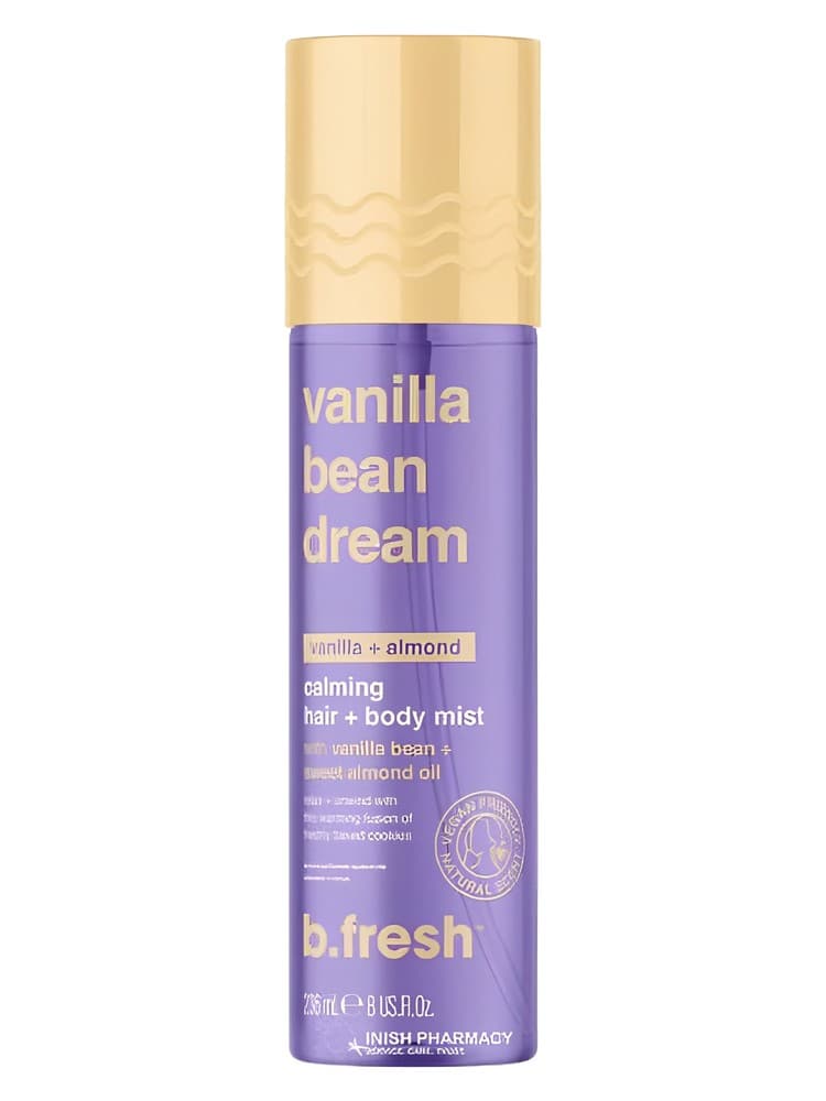 vanilla bean dream calming hair body mist