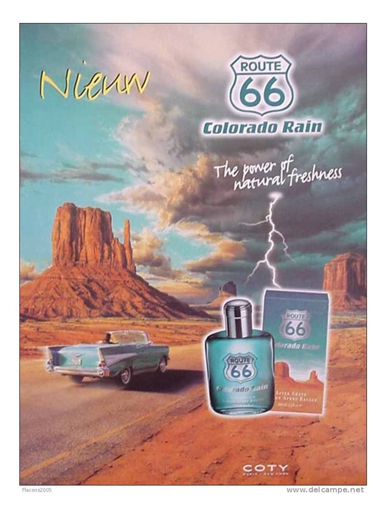 Route 66 Colorado Rain