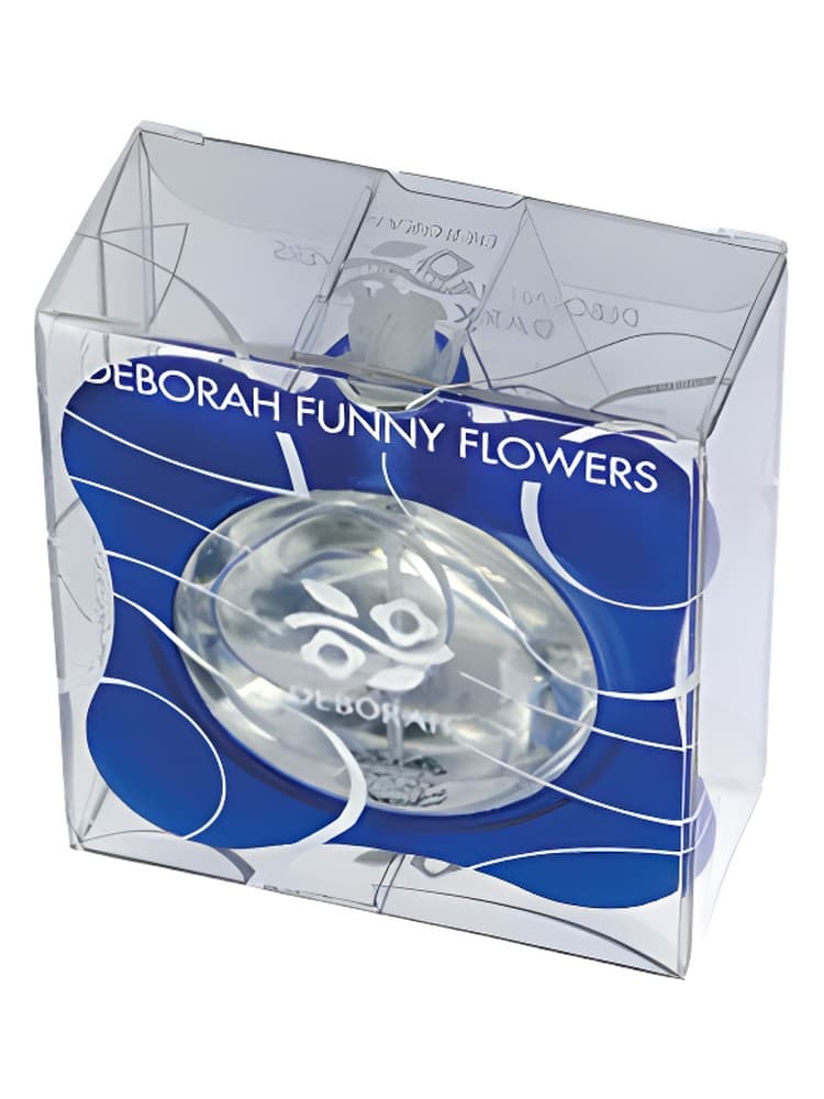 Funny Flowers Dark Blue