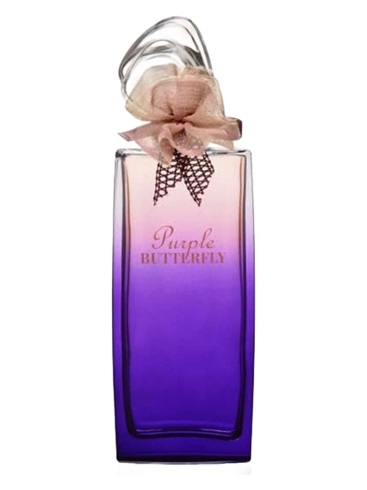 Hanae Mori Purple Butterfly