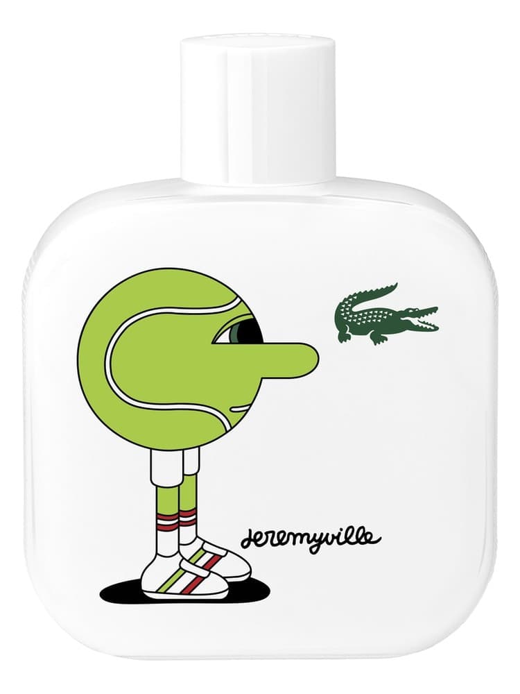 Eau de Lacoste L 12 12 Blanc Pure Collector Edition Pour Homme x Jeremyville