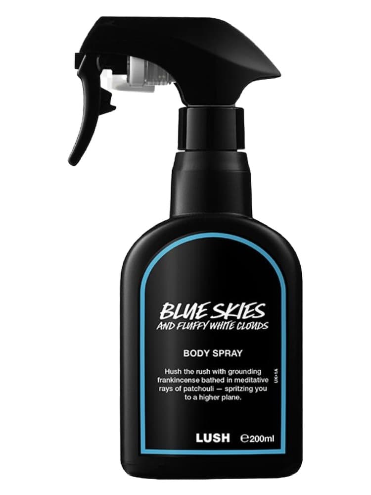 Blue Skies And Fluffy White Clouds Body Spray