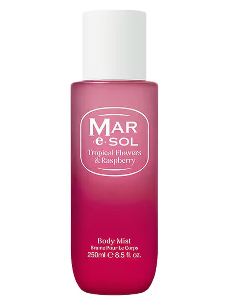 Tropical Flowers Raspberry Body Mist