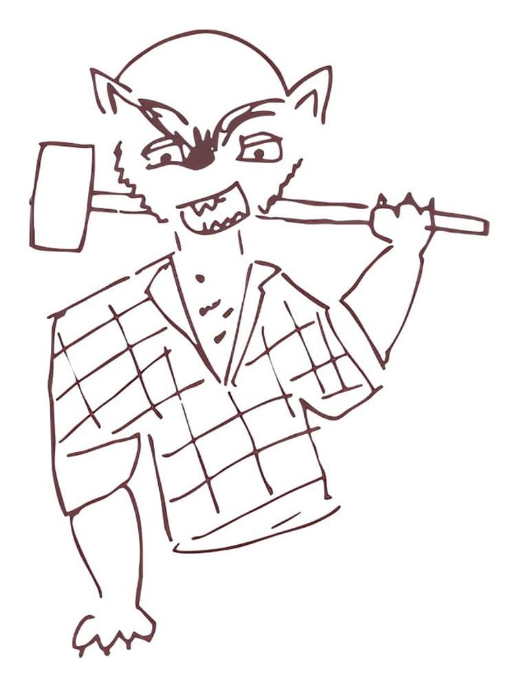 Werewolf Lumberjack