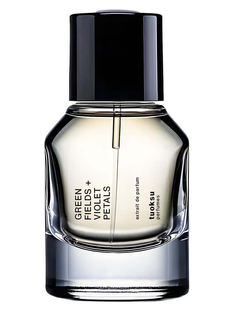 Green Fields Violet Petals